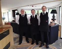 Not the Singing Waiters! Aboard The Silver Sturgeon, London